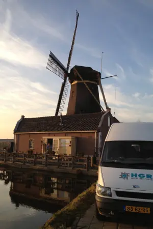 Korenmolen Windlust te Nootdorp