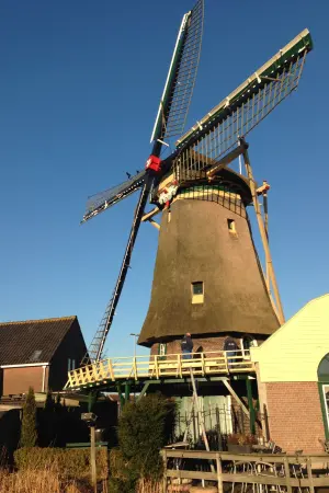 Korenmolen Windlust te Nootdorp